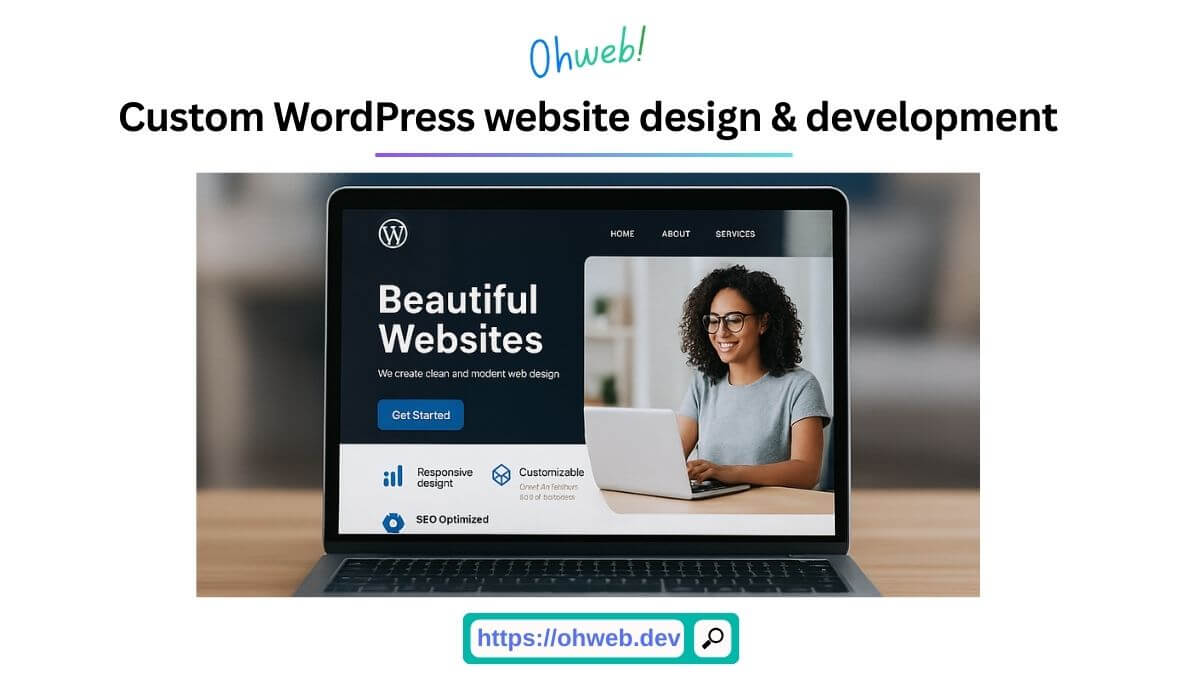 Custom WordPress website design & development