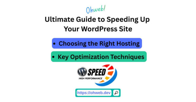 Speed Up WordPress Site