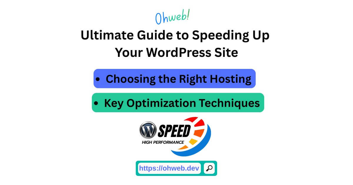 Speed Up WordPress Site